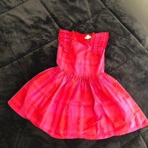 Cat & Jack Girls Plaid Dress